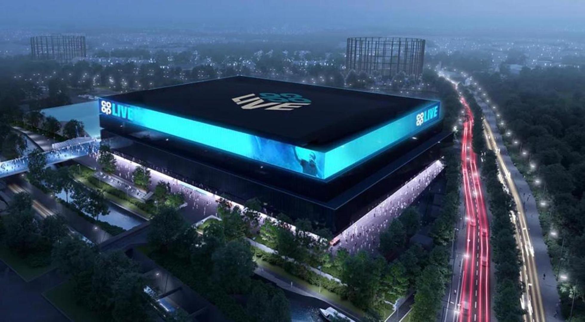 Manchester City Football Stadium View Bagian luar foto